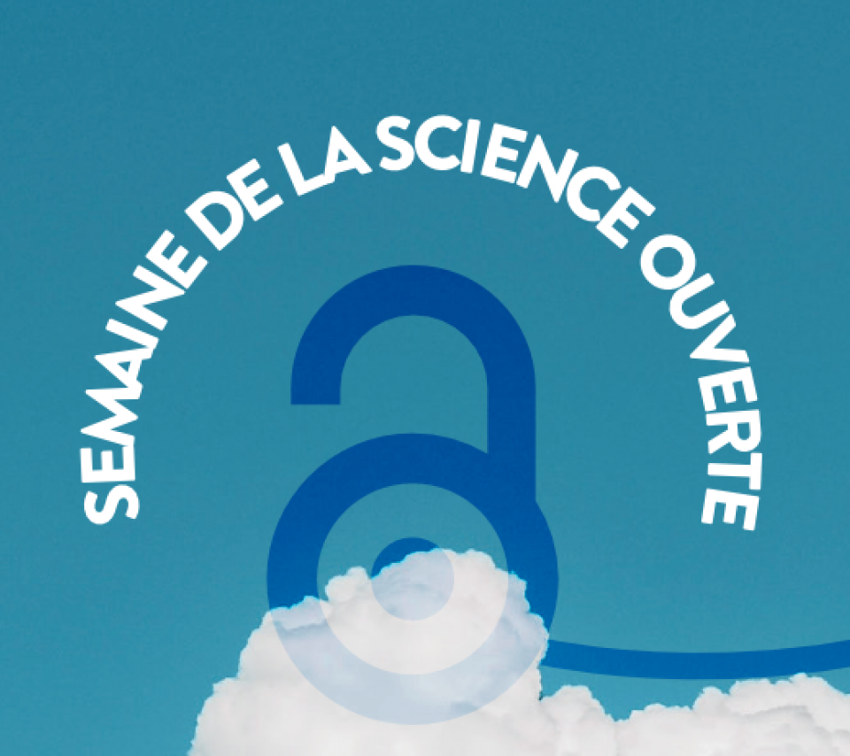 Visuel de la semaine de la science ouverte à Paris 1