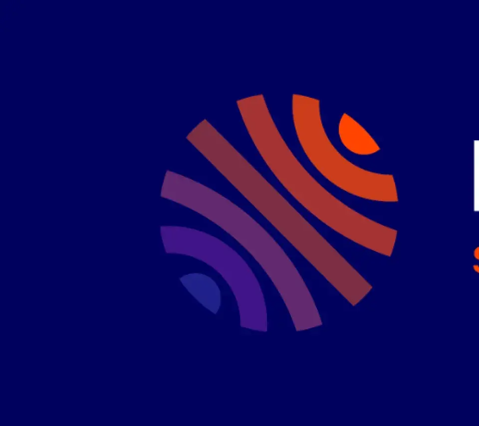 Logo et "HAL science ouverte" sur fond bleu foncé