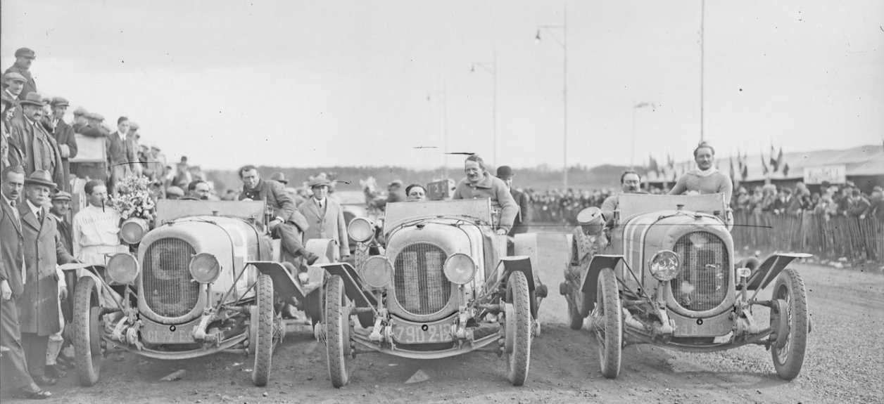 Photo de l'équipe Chenard Walcker, Les Vingt-Quatre heures du Mans, 1923